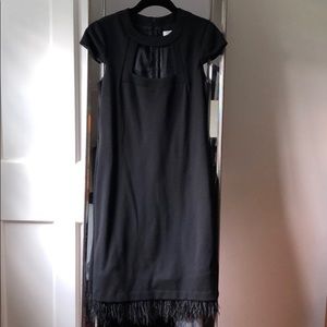 Trina Turk black sheath dress